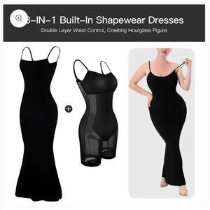 Soo Slick Shapewear Maxi Dress